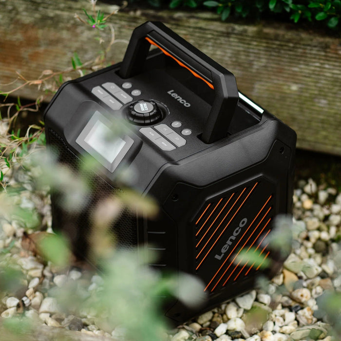 EAN 8711902086369 - Lenco ODR-160GY radio Portátil Analógico y digital Negro, Naranja imagen 7