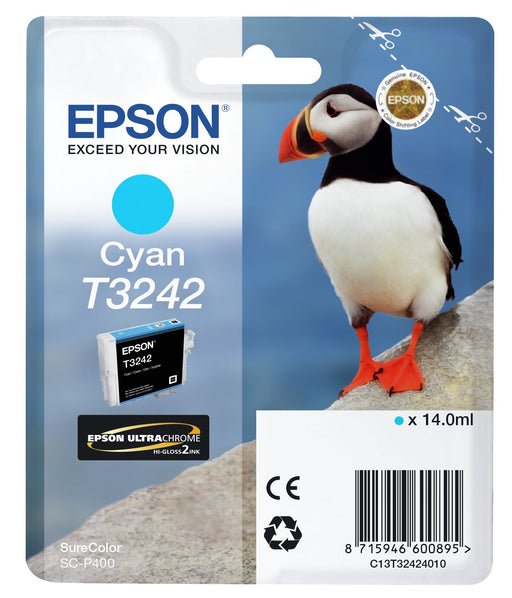 EAN 8715946600895 - Epson SureColor T3242 cartucho de tinta 1 pieza(s) Original Cian imagen 1