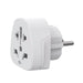 EAN 8021735218043 - Celly TRAVELADAPTER adaptador de enchufe eléctrico Tipo F Universal Blanco imagen 1