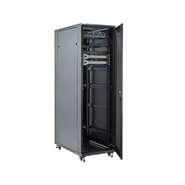 EAN 65030871976 - StarTech.com RK4236BKB armario rack Rack o bastidor independiente Negro imagen 3