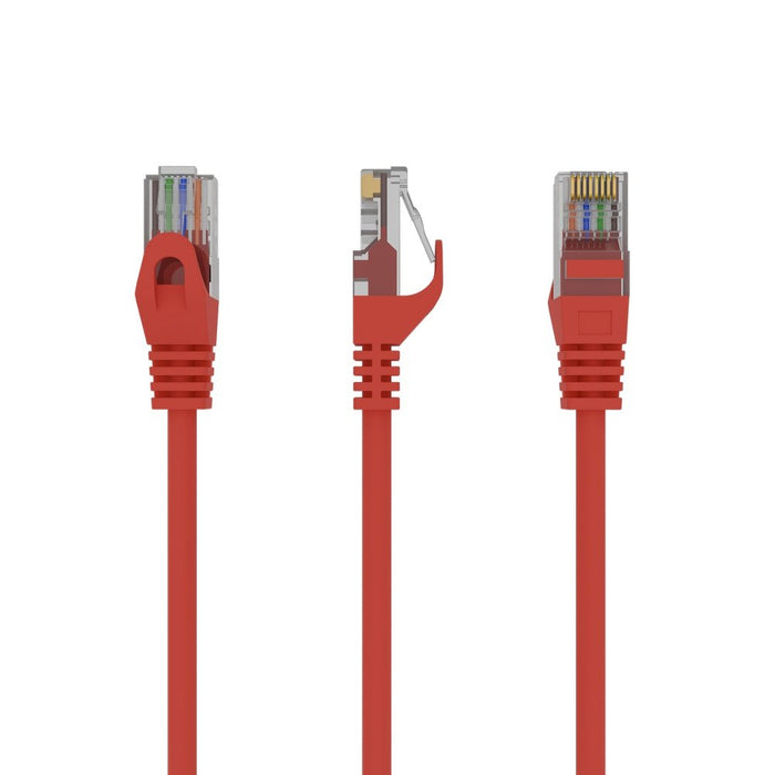 EAN 8716309093316 - Gembird PP6U-1M cable de red Rojo Cat6 U/UTP (UTP) imagen 1