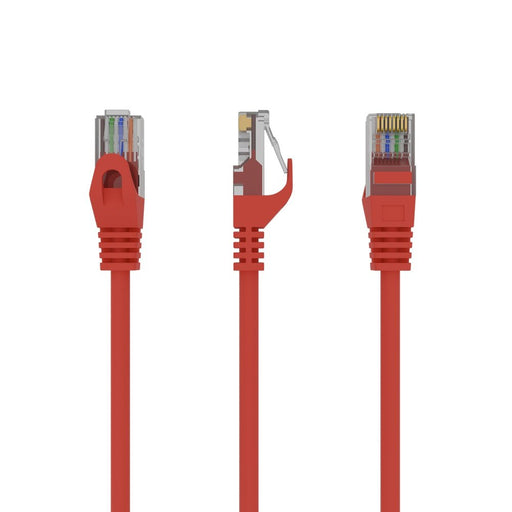EAN 8716309093361 - Gembird PP6U-0.5M cable de red Rojo 0,5 m Cat6 U/UTP (UTP) imagen 1