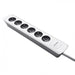 EAN 5901878502977 - Qoltec 50297 base múltiple 1,8 m 6 salidas AC Interior Gris, Blanco imagen 6