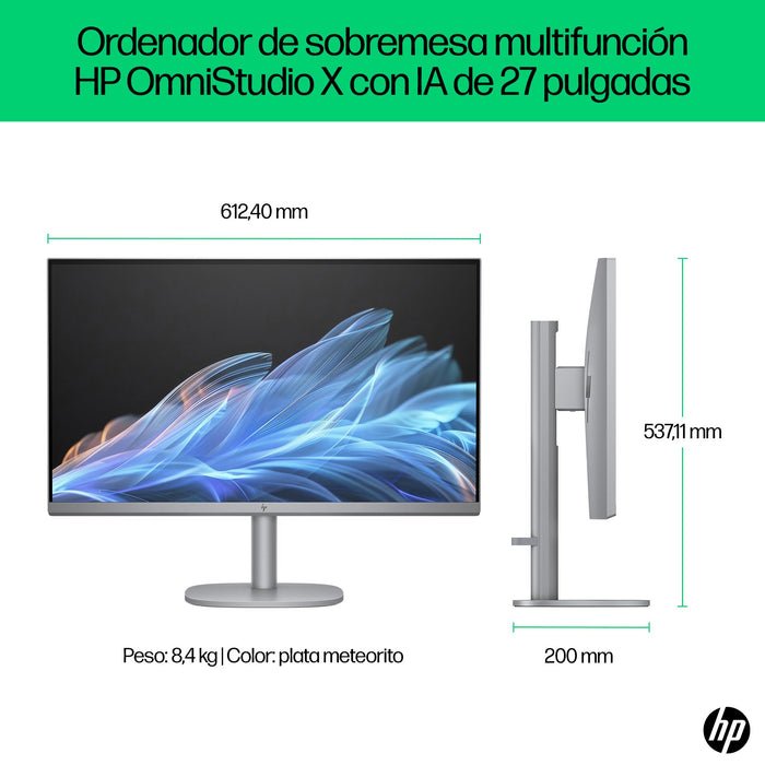 EAN 198990175546 - HP OmniStudio X 27-cs0010ns Intel Core Ultra 5 125H 68,6 cm (27") 1920 x 1080 Pixeles PC todo en uno 32 GB imagen 6