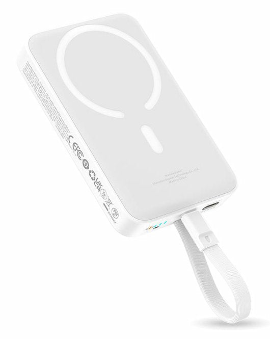 EAN 0850056972468 - Baseus P1002210B223-00 batería externa Polímero de litio 10000 mAh Cargador inalámbrico Blanco imagen 5