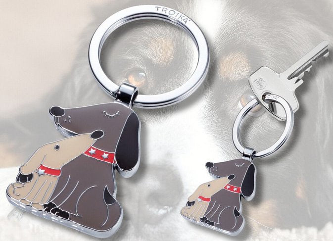 EAN 4024023270109 - TROIKA Dog & Doggy Llavero de anilla Marrón imagen 3