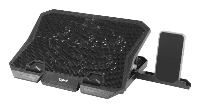 EAN 8435364319703 - iggual RP6V17 Soporte para ordenador portátil Negro 43,2 cm (17") imagen 1