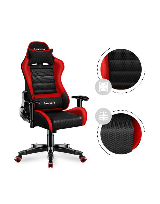 EAN 5903796010558 - Huzaro Ranger 6.0 Silla para videojuegos universal Asiento (de seguridad) de butaca Negro, Rojo imagen 11