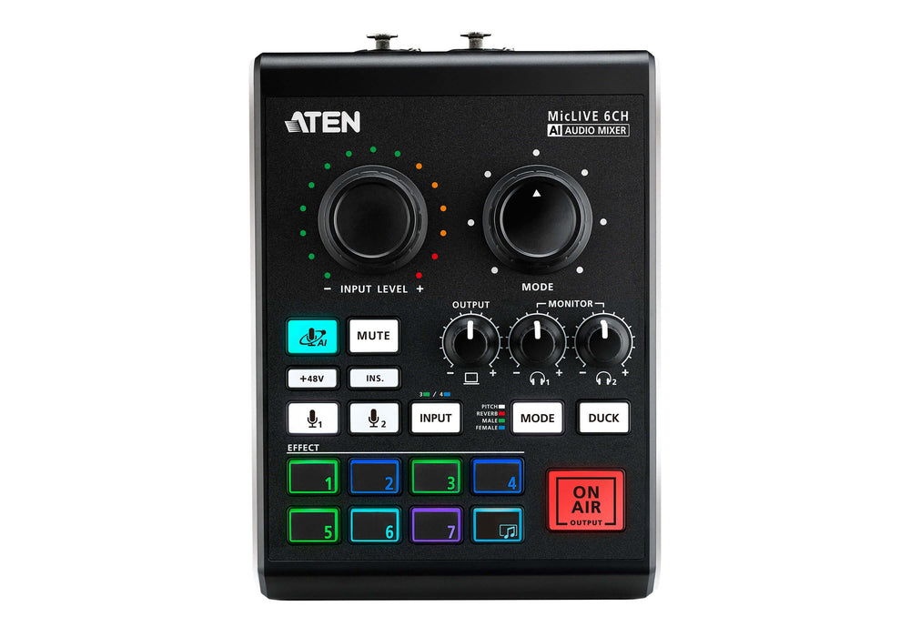 EAN 4710469341250 - ATEN UC8000 20 - 20000 Hz Negro, Gris imagen 3