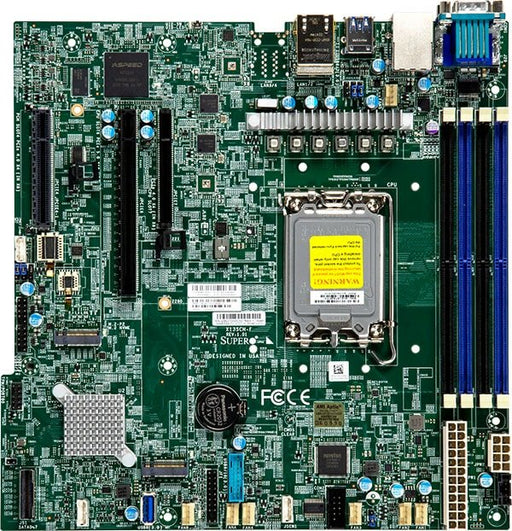 EAN 672042899104 - Supermicro MBD-X13SCH-F Intel® C226 LGA 1700 micro ATX imagen 1
