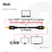 EAN 0841615101122 - CLUB3D CAC-2313 cable HDMI 10 m HDMI tipo A (Estándar) Negro imagen 12