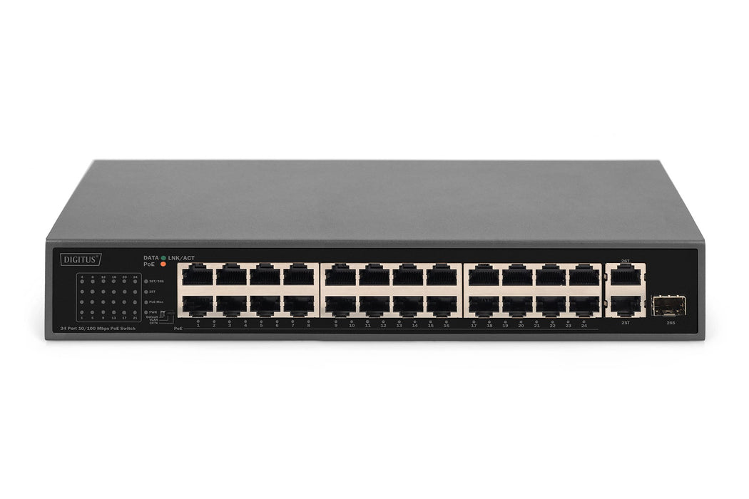 EAN 4016032485049 - Digitus DN-95356 switch Gigabit Ethernet (10/100/1000) Energía sobre Ethernet (PoE) 1U Negro imagen 3
