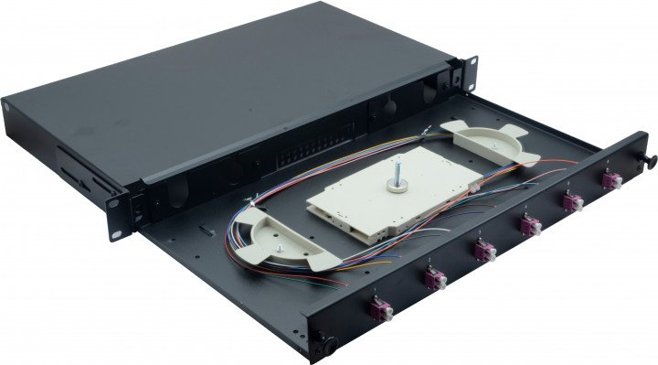 EAN 4005938755578 - Helos 375557 armario rack 1U Negro imagen 2