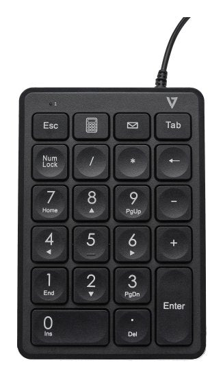 EAN 0662919121681 - V7 KP350 teclado numérico Portátil/PC imagen 1