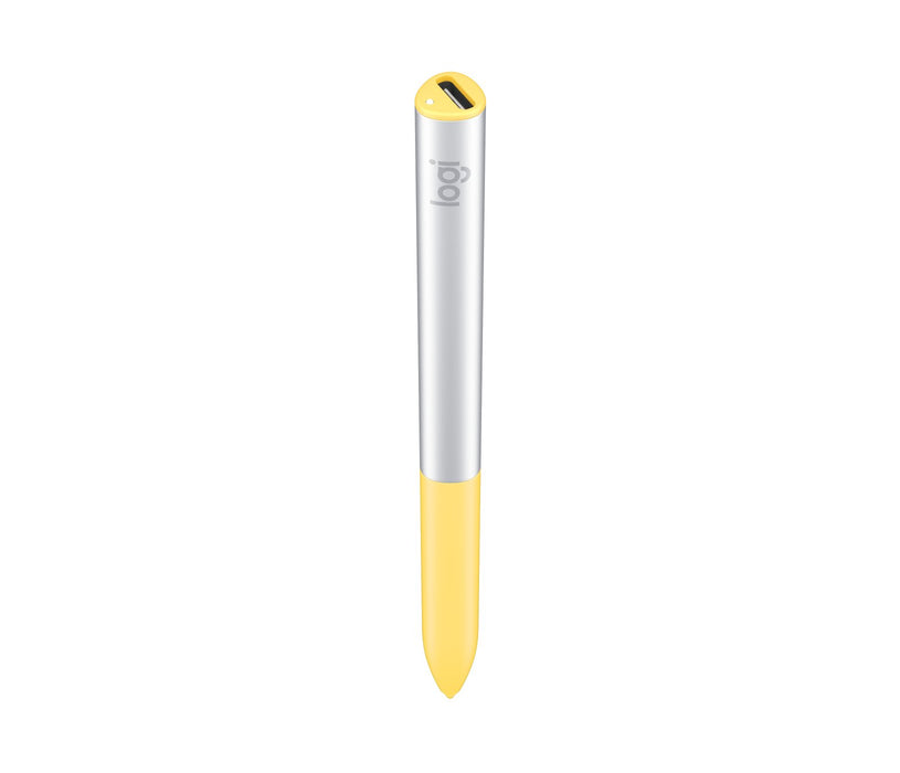 EAN 5099206102507 - Logitech 914-000069 lápiz digital 15 g Plata, Amarillo imagen 2