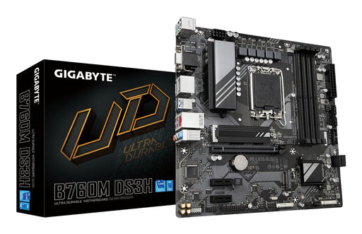 EAN 4719331851736 - GIGABYTE B760M DS3H placa base Intel B760 Express LGA 1700 micro ATX imagen 1