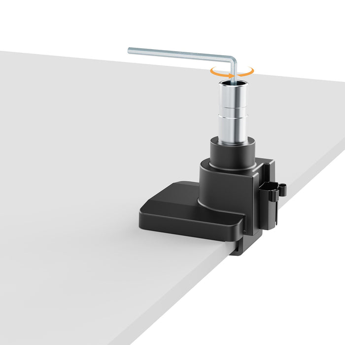 EAN 766623462594 - Manhattan 462594 soporte para monitor 144,8 cm (57") Escritorio Negro imagen 12