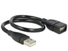 EAN 4043619834983 - DeLOCK 35cm USB 2.0 cable USB 0,35 m USB A Negro imagen 4