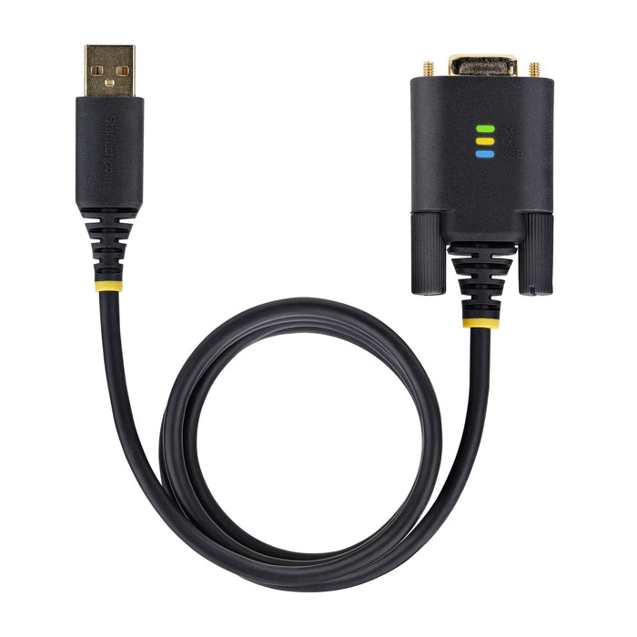 EAN 0065030898331 - StarTech.com 1P10FFC-USB-SERIAL cable de serie Negro USB tipo A DB-9 imagen 6