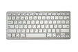 EAN 8435099531173 - Nilox NXKB01S teclado Universal QWERTY Español Plata, Blanco imagen 2