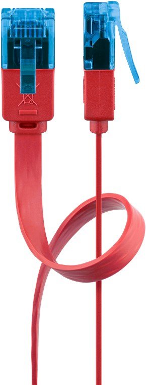 EAN 4040849963001 - Goobay 96300 cable de red Rojo 0,5 m Cat6 U/UTP (UTP) imagen 1
