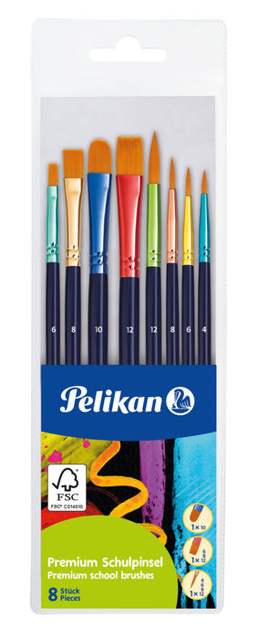 EAN 4012700701183 - Pelikan 701181 pincel para bellas artes 8 pieza(s) imagen 1