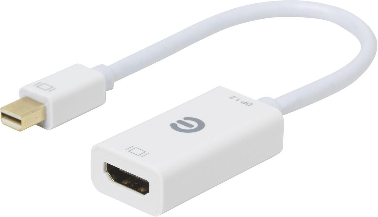 EAN 5706998232700 - eSTUFF ES607801 adaptador de cable de vídeo 0,15 m Mini DisplayPort HDMI tipo A (Estándar) Blanco imagen 3