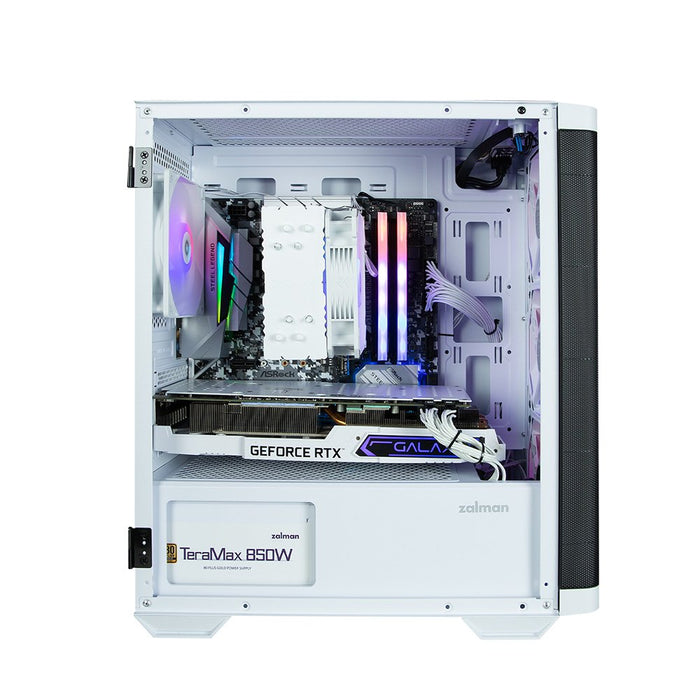EAN 8809213763410 - Zalman M4 WHITE carcasa de ordenador Mini Tower Negro, Blanco imagen 8