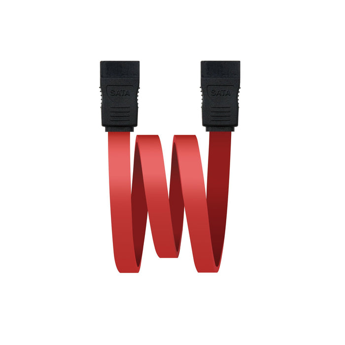 EAN 8433281000797 - Nanocable 10.18.0101 cable de SATA 0,5 m Negro, Rojo imagen 1