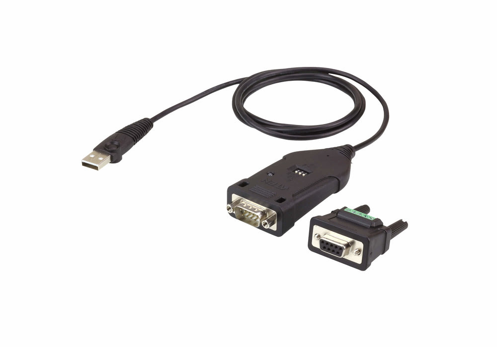 EAN 4719264645914 - ATEN UC485 cable de serie Negro 1,2 m USB tipo A DB-9 imagen 1