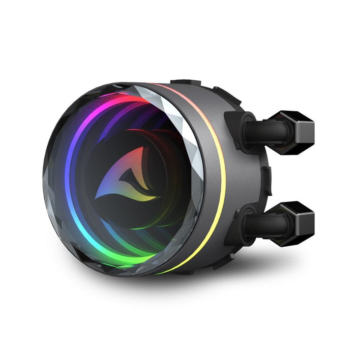 EAN 4044951038008 - Sharkoon S80 RGB Carcasa del ordenador, Procesador Sistema de refrigeración líquida todo en uno 12 cm Neg imagen 12