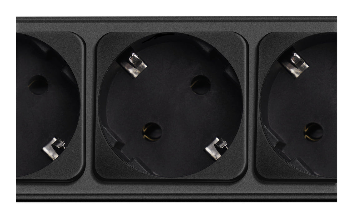 EAN 5901720130181 - Akyga AK-SP-06A limitador de tensión Negro 5 salidas AC 1,8 m imagen 2