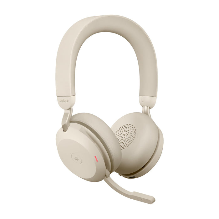 EAN 5706991024319 - Jabra Evolve2 75 Auriculares Inalámbrico Diadema Oficina/Centro de llamadas Bluetooth Beige imagen 2