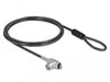EAN 4043619206919 - DeLOCK 20691 cable antirrobo Negro, Plata 1,5 m imagen 1