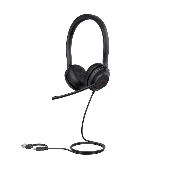 EAN 6938818320949 - Yealink UH35 Dual UC USB-C/A Auriculares Alámbrico Diadema Llamadas/Música USB Type-C / USB Type-A Negro imagen 5