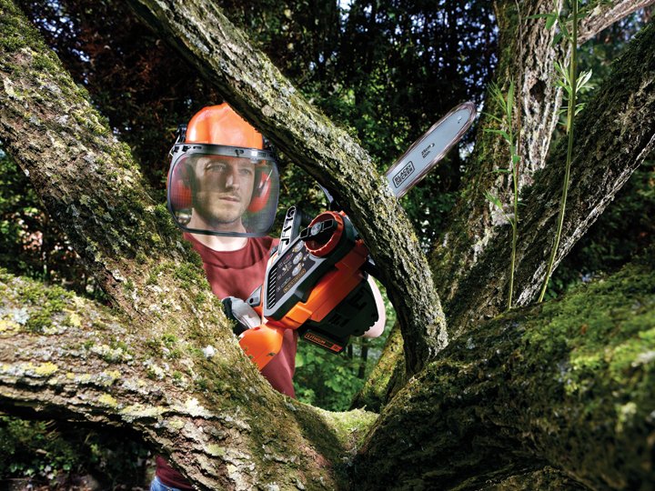 EAN 5035048465936 - Black & Decker GKC1825L20 motosierra Negro, Naranja imagen 5