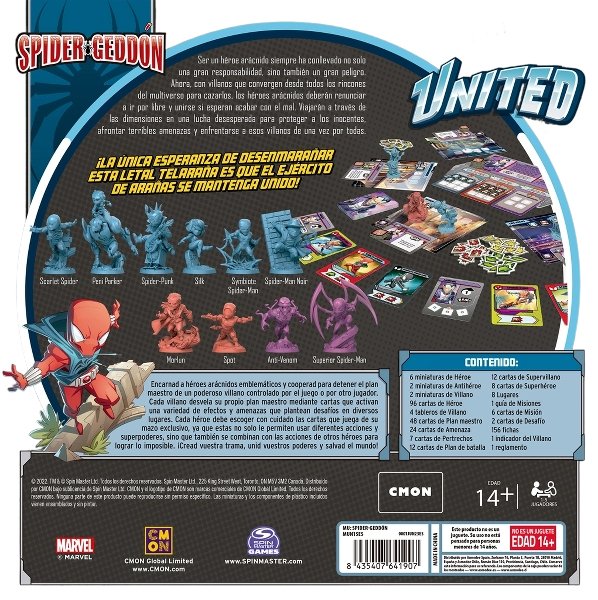 EAN 8435407641907 - Asmodee MU: Spider-Geddon 40 min Juego de mesa Multigénero imagen 5