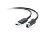 EAN 0722868771365 - Belkin F3U159B06 cable USB 1,8 m USB A USB B Negro imagen 1