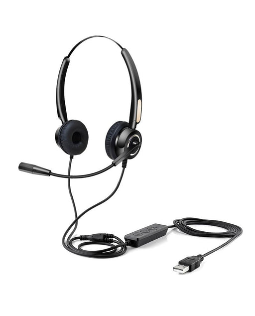EAN 3760170880396 - Urban Factory USB HEADSET WITH REMOTE CONTROL Auriculares Alámbrico Diadema USB tipo A Negro imagen 1