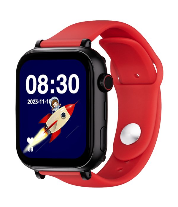 EAN 8495390778325 - SaveFamily GPSSWPNEGRSILROJA Relojes inteligentes y deportivos 4,7 cm (1.85") 40 mm Digital Pantalla táct imagen 1