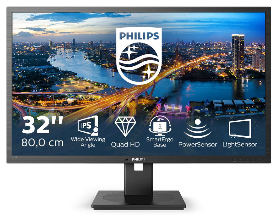 EAN 8712581768119 - Philips B Line 325B1L/00 pantalla para PC 80 cm (31.5") 2560 x 1440 Pixeles 2K Ultra HD LCD Negro imagen 1