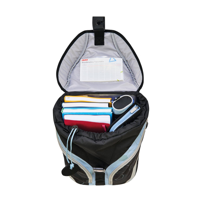 EAN 4008110395388 - Herlitz SoftLight GREENline Cyber Soccer juego de mochila escolar Niño Poliéster Azul, Azul oscuro imagen 7