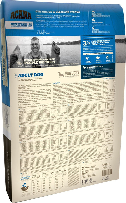 EAN 64992525118 - Acana Dog TF Heritage Adult 11,4 kg Adulto Pollo imagen 2