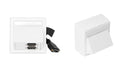 EAN 5712505313602 - Vivolink WI221292 toma de corriente HDMI + DisplayPort + 3.5mm Blanco imagen 1