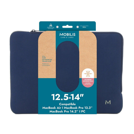 EAN 3700992529844 - Mobilis 049021 maletines para portátil 35,6 cm (14") Funda Azul, Gris imagen 2