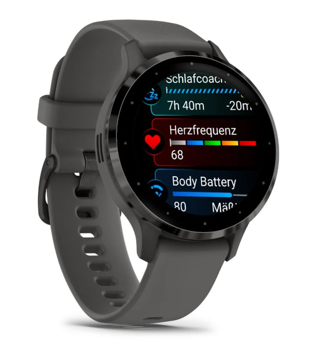 EAN 0753759314774 - Garmin Venu 3S 3,05 cm (1.2") AMOLED 41 mm Digital 390 x 390 Pixeles Pantalla táctil Gris Wifi GPS (satél imagen 3