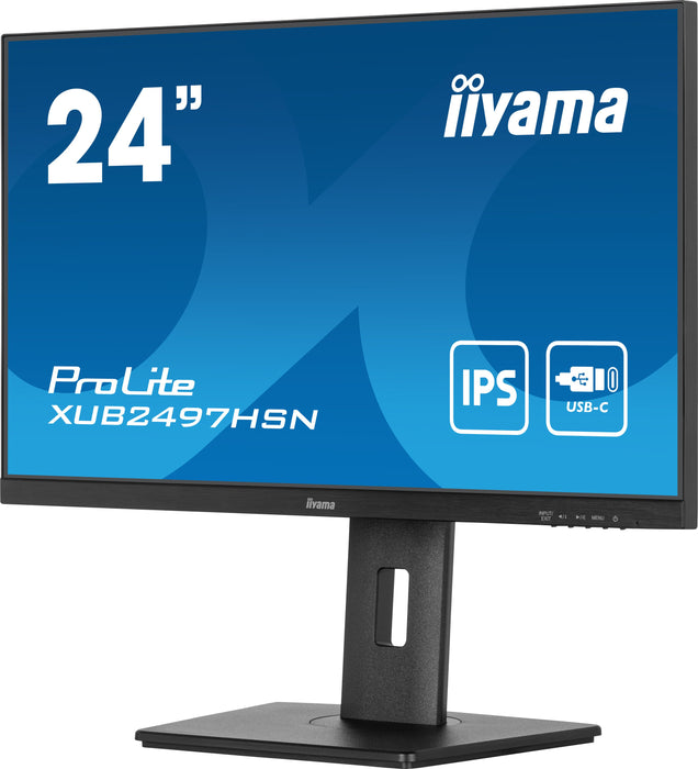 EAN 4948570124930 - iiyama ProLite XUB2497HSN-B2 pantalla para PC 60,5 cm (23.8") 1920 x 1080 Pixeles Full HD LED Negro imagen 5