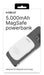 EAN 8021735208082 - Celly MAGPB5000PROWH batería externa 5000 mAh Cargador inalámbrico Blanco imagen 4