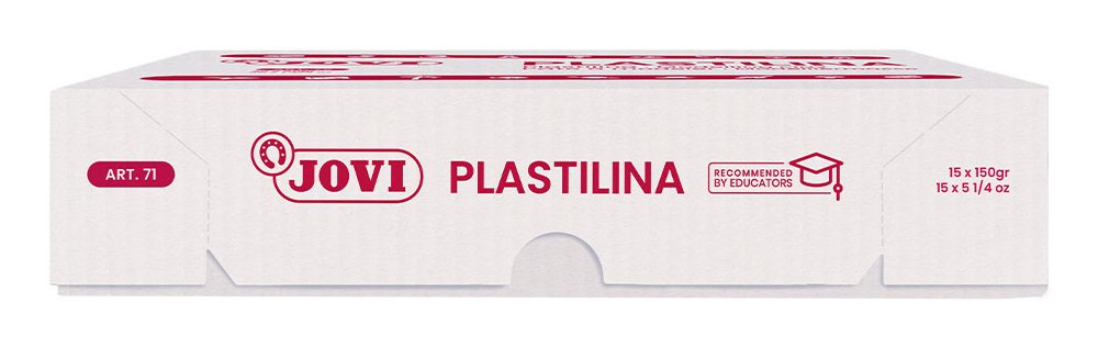 EAN 8412027007115 - Jovi PLASTILINA Pasta de modelar 2,25 kg Naranja 1 pieza(s) imagen 2