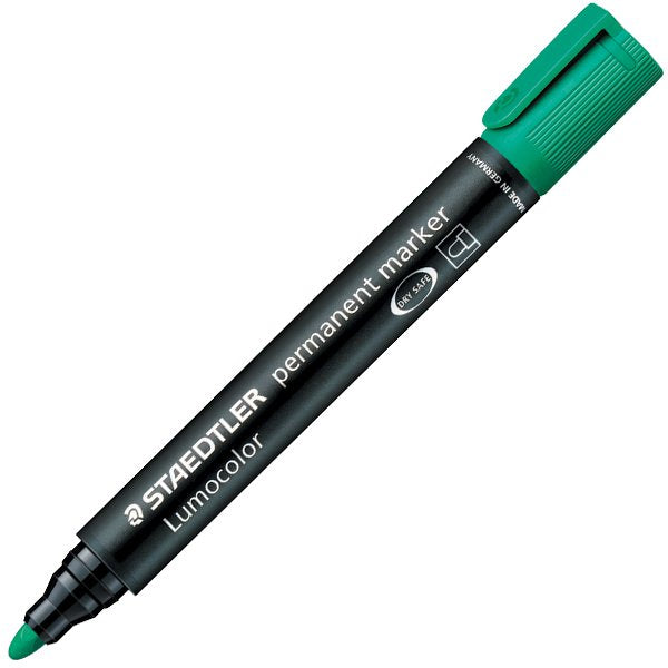 EAN 4007817304402 - Staedtler Lumocolor marcador permanente Punta redonda Verde 1 pieza(s) imagen 1